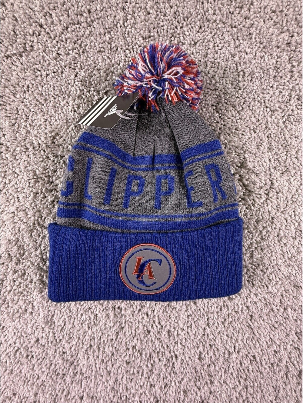 NWT Adidas L.A. Clippers Hat Blue and Gray NWT